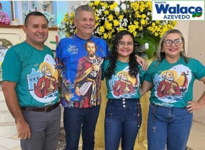 Prefeito Walace Azevedo participa da tradicional procissão marítima em homenagem a São Pedro na cidade de Icatu