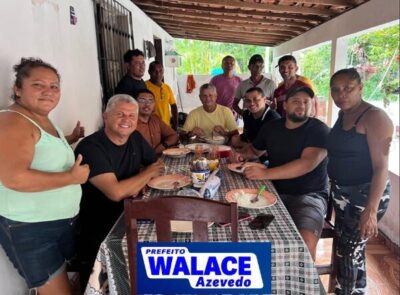 Prefeito Walace Azevedo, realiza visitas em varios povoados de Icatu
