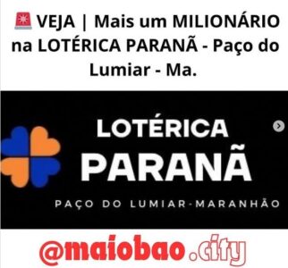 Prêmio milionário da Lotofácil sai para aposta feita na Região do Maiobão, na Grande São Luís