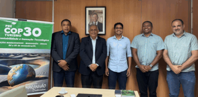Diretores do Maranhão Destination apresentam a Pré-COP 30 Turismo ao Secretário de Meio Ambiente do MA