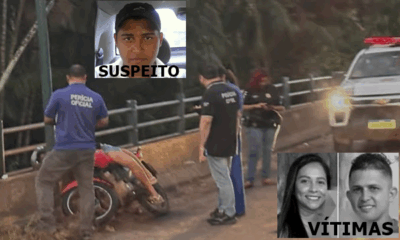 PM é preso suspeito de executar casal na Ponte Verde, que liga a Estrada da Maioba (MA-202) à Estrada de Ribamar (MA-201)