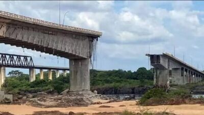 Nova ponte em Estreito(MA) já tem metade das obras concluídas
