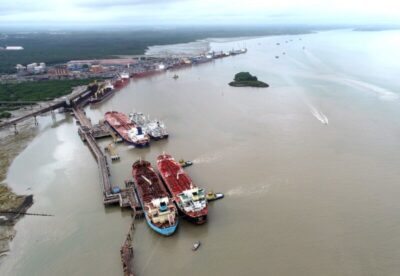 Feito inédito: Porto do Itaqui realiza 11 atracações simultâneas com operações ship to ship (STS)