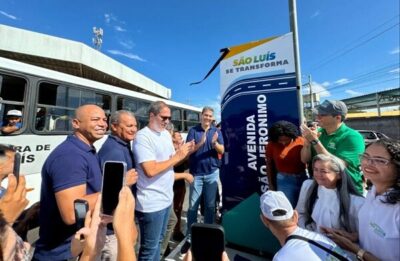 Prefeito de São Luís entrega Avenida São Jerônimo e elimina engarrafamentos na região do São Raimundo