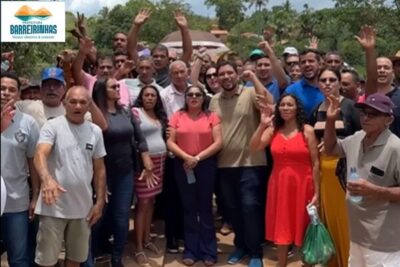 Prefeito Vinicius Vale entrega as pontes dos povoados Morro Alto e Santa Rosa!