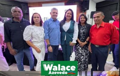 Prefeito de Icatu, Walace Azevedo, participa do 1° Fórum da Mulher Empreendedora Lençóis Munim