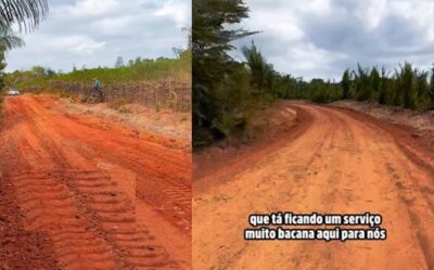 Prefeito João Martins trabalha na recuperação da estrada que liga os povoados Jacaretíua a Quindíua