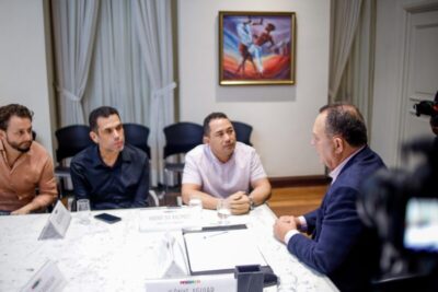 Prefeito André da Ralpnet reúne com o Governador Carlos Brandão em busca de benefícios para Pinheiro