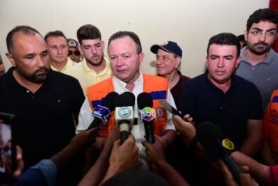 Roberto Costa acompanha governador Brandão em visita a Bacabal após cheia do rio Mearim