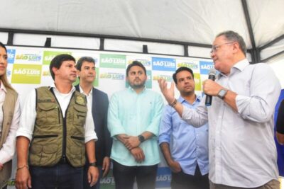 Em solenidade com o ministro do turismo, senador Roberto Rocha destaca obras estruturantes para São Luís