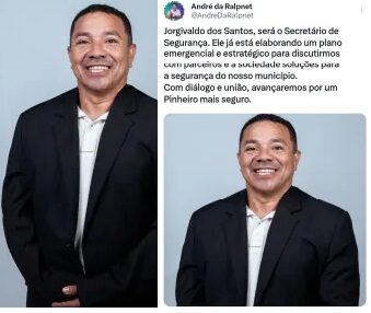 André da RalpNet anuncia Buchudo de Pacas, como secretário de Segurança de Pinheiro