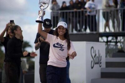 Maranhense Rayssa Leal brilha e vence competição internacional em Brasília