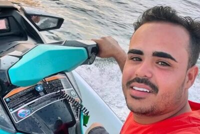 Jovem desaparece após cair de moto aquática