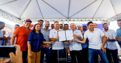 GOVERNO DO MARANHÃO E MINISTÉRIO DOS TRANSPORTES LANÇAM OBRA DE RECUPERAÇÃO DE 157 KM DA NOVA RODOVIA E ENTREGAM NOVA PONTE EM SANTA INÊS