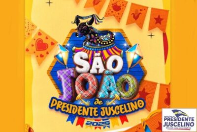 Prefeitura de Presidente Juscelino, apresenta a logomarca oficial do São João 2025!