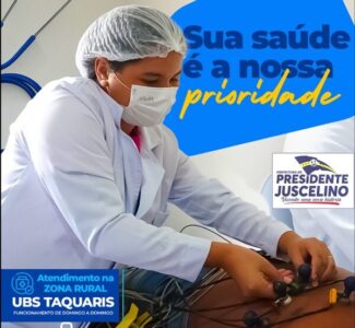 Prefeitura de Presidente Juscelino, avança na saúde da zona Rural!