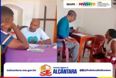 Prefeitura de Alcântara realiza cadastro de famílias para o Fomento Rural
