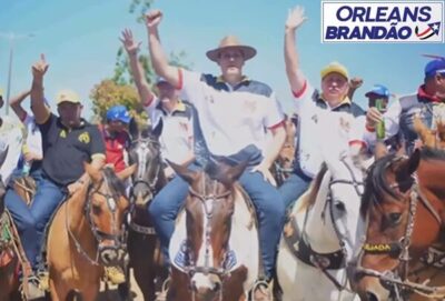 Secretário Orleans Brandão, participa de Cavalgada dos festejos de São Bento e Pastos Bons