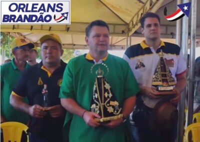 Secretário Orleans Brandão, participa de Cavalgada dos festejos de São Bento e Pastos Bons