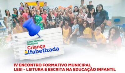 Prefeitura de Bequimão realiza IV Encontro Formativo para professores da Educação Infantil