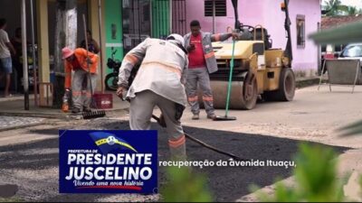 Prefeitura de Presidente Juscelino dá início à Operação Tapa-Buraco