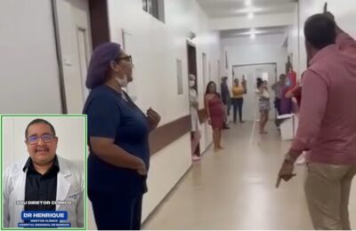 Diretor clinico do Hospital Regional de Morros, esclarece fato ocorrido na unidade