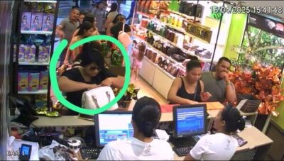 ATENÇÃO: Vídeo mostra momento em que mulher compra chocolate para envenenar família em ITZ