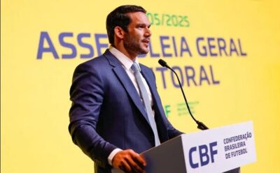 Samir Xaud é eleito novo presidente da CBF
