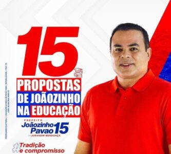Líder nas pesquisas de intenção de votos, Joazinho Pavão apresenta 15 propostas para Educação de Santa Helena