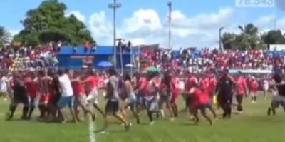 Semifinal de campeonato amador termina com árbitro ferido em São Luís