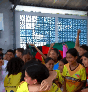 CAMPEÃS DO FUTSAL FEMININO SÃO RECEBIDAS COM FESTA EM CANTANHEDE