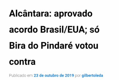 A imagem do dia: pré-candidato comunista a prefeito de São Luis votando contra avanços?