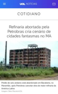 Impunidade: por qual motivo o ex-juiz Flávio Dino esconde os roubos de Bacabeira no Maranhão preferindo falar de Curitiba?