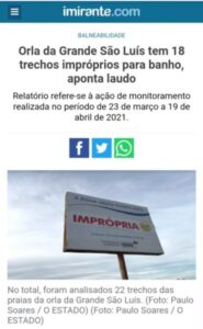 Nem banho de sal grosso livra Flavio Dino das suas merdas…