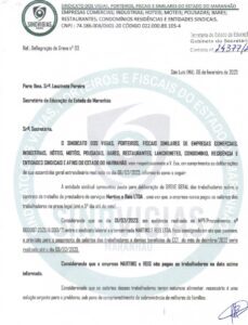 SEDUC: funcionários da terceirizada Martins e Reis entram em greve por falta de pagamento