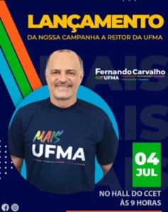Fernando Carvalho lança campanha à reitoria da UFMA com foco na gestão democrática e inclusiva