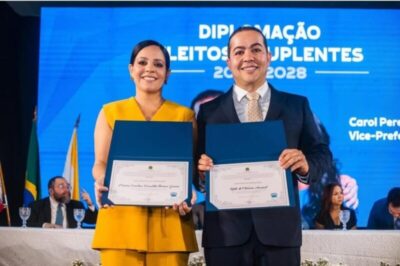 Prefeito eleito Rildo Amaral e Carol Pereira são diplomados em Imperatriz