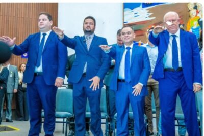 Assembleia empossa deputados Catulé Júnior, Edson Araújo, Kekê Teixeira e João Batista Segundo
