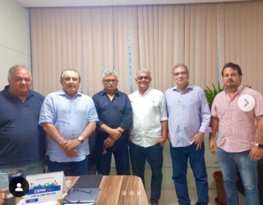 Zé Martins defende construção de diques e barragens em reunião com secretário de Desenvolvimento Econômico, Zé Reinaldo Tavares