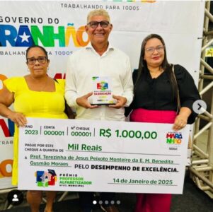 A educação de Bequimão tem Selo Ouro de qualidade