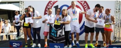 Vencedores da corrida da Alema celebram iniciativa da Casa em favor do esporte
