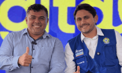 Deputado Ivan Júnior participa do lançamento da Carreta Digital ao lado do ministro Juscelino Filho