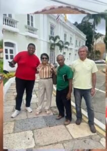 Vereadora Fátima Araújo acompanha serviços na ponte e córrego do bairro Pirapora e pede estudo técnico antes das obras