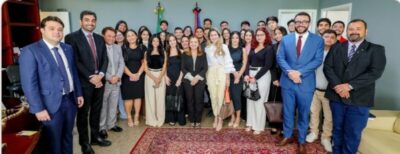 Alunos de Direito da UNDB visitam instalações da Alema e Memorial do Legislativo Maranhense