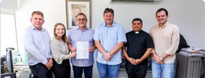 Iracema Vale participa de assinatura do ‘Mutirão Rua Nova’, que beneficiará Buriti, Belágua e Urbano Santos