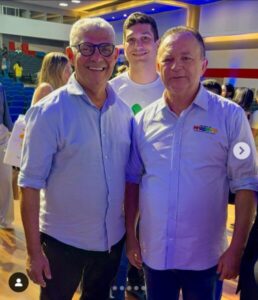 Prefeito Zé Martins participa do II Congresso Estadual Cuidar de Todos ao lado do governador Carlos Brandão