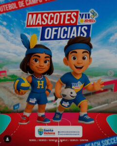 Santa Helena – Está aberta a escolha do nome dos Mascotes dos Jogos Escolares