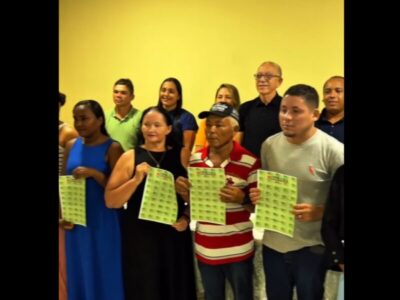 Prefeito Zé Augusto participa da posse da nova mesa diretora do Sindicato dos Trabalhadores Rurais de Milagres do Maranhão.