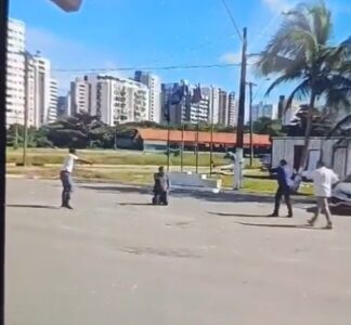 Em primeira mão! Veja o vídeo do momento da prisão do tenente Cássio