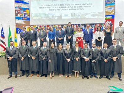 Iracema Vale prestigia posse dos novos defensores públicos do Maranhão